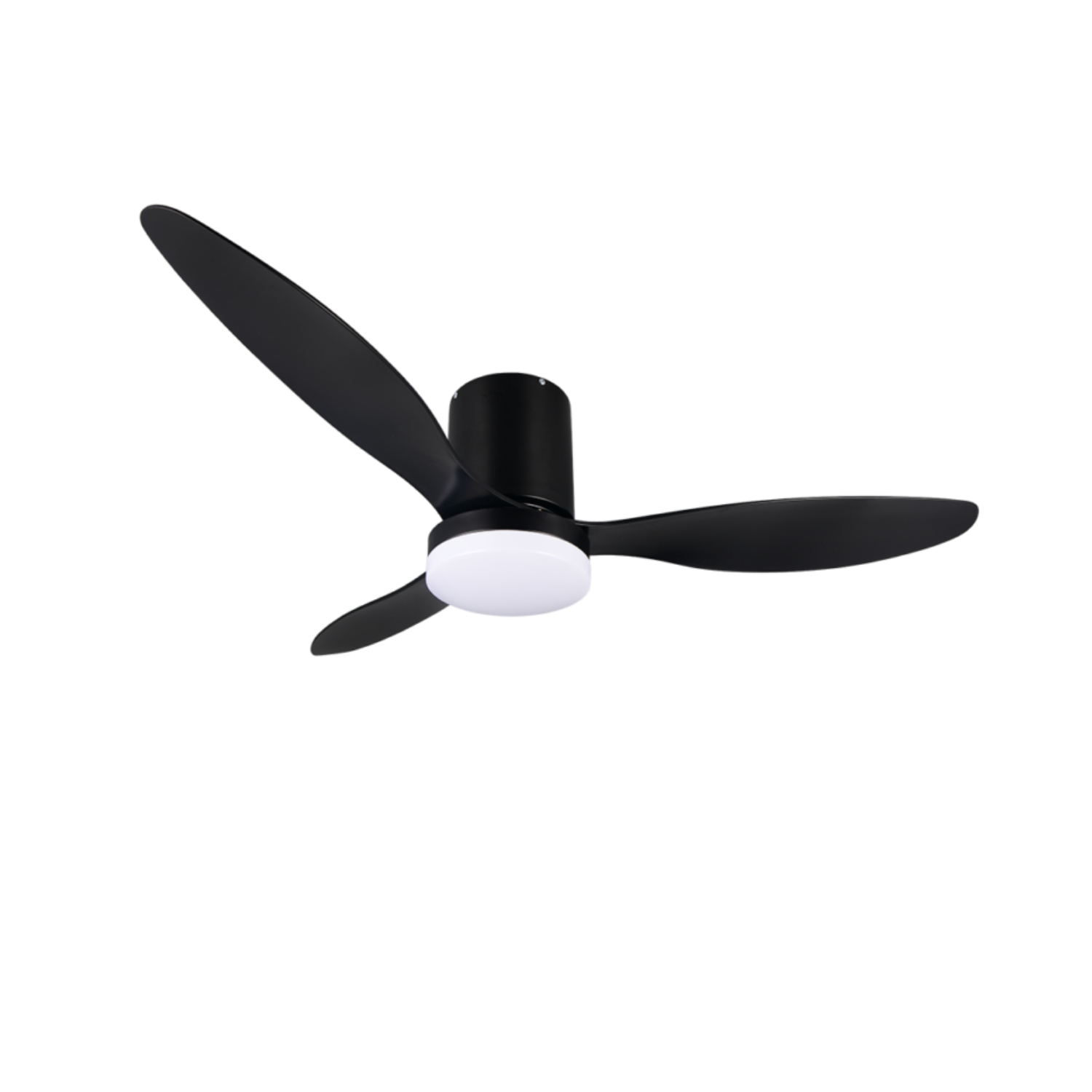 Flüsterleiser Deckenventilator Magnus Ø132cm - Fernbedienung & Timer – Schwarz