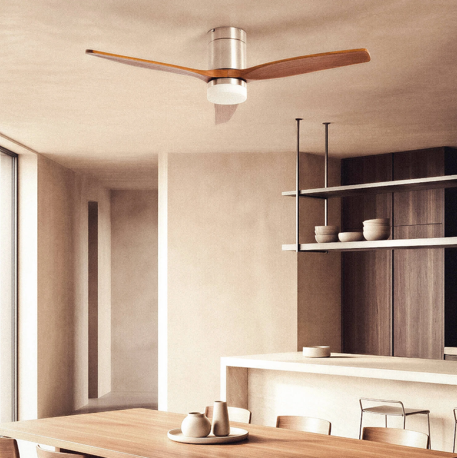 Flüsterstiller Deckenventilator Filip Ø132cm - Fernbedienung & Timer