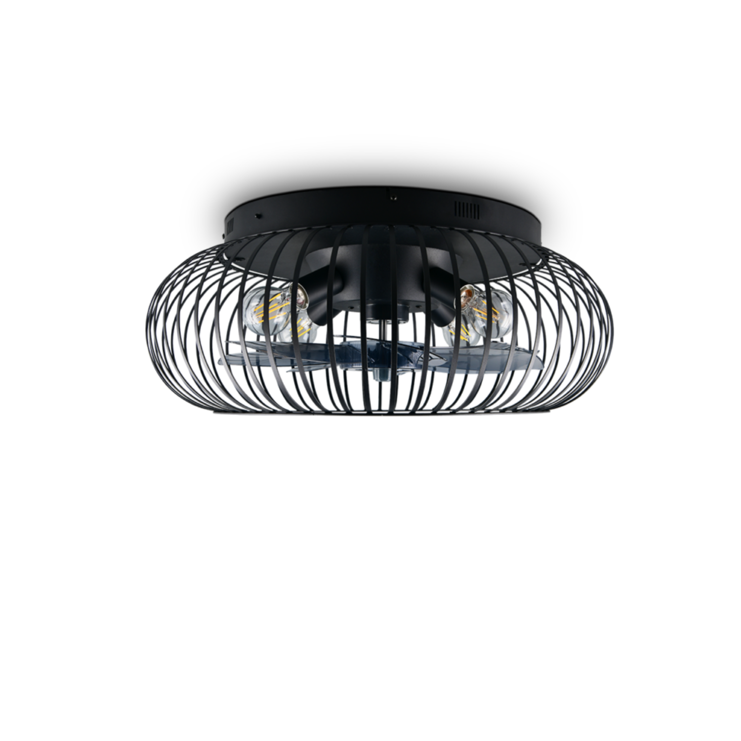Stilvoller Deckenventilator Agnes Ø61cm - Ultra leise & Fernbedienung