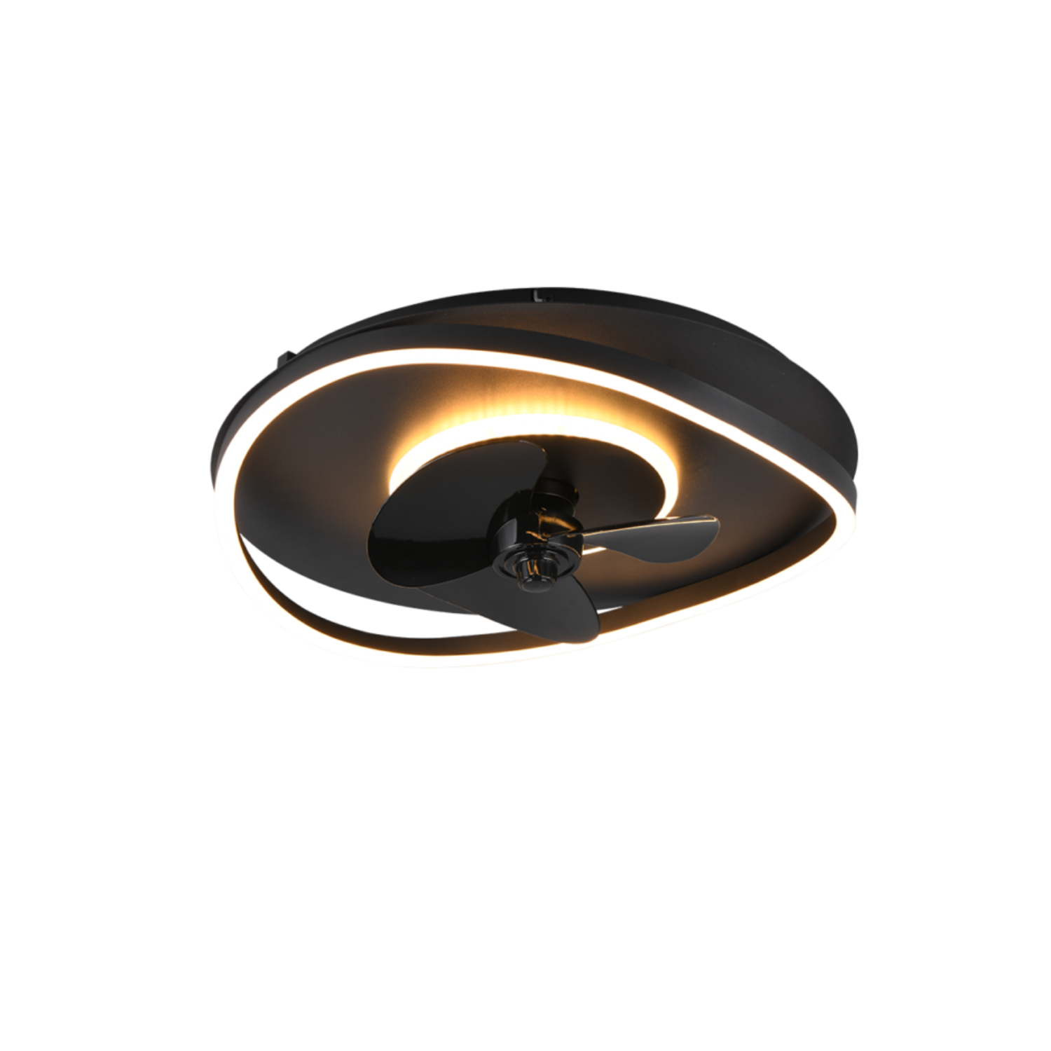 Stilvoller Deckenventilator Brynja Ø50cm - Ultra leise & Fernbedienung