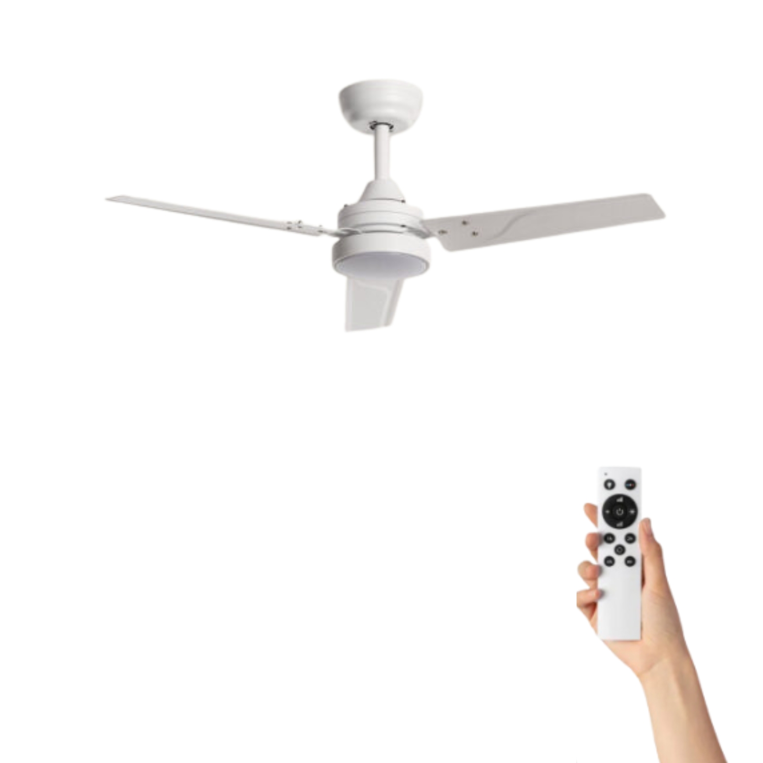Flüsterleiser Deckenventilator Halberg Ø150cm - Fernbedienung & Timer