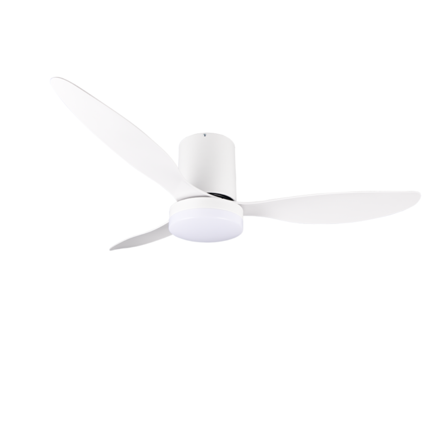 Flüsterleiser Deckenventilator Magnus Ø132cm - Fernbedienung & Timer – Weiß