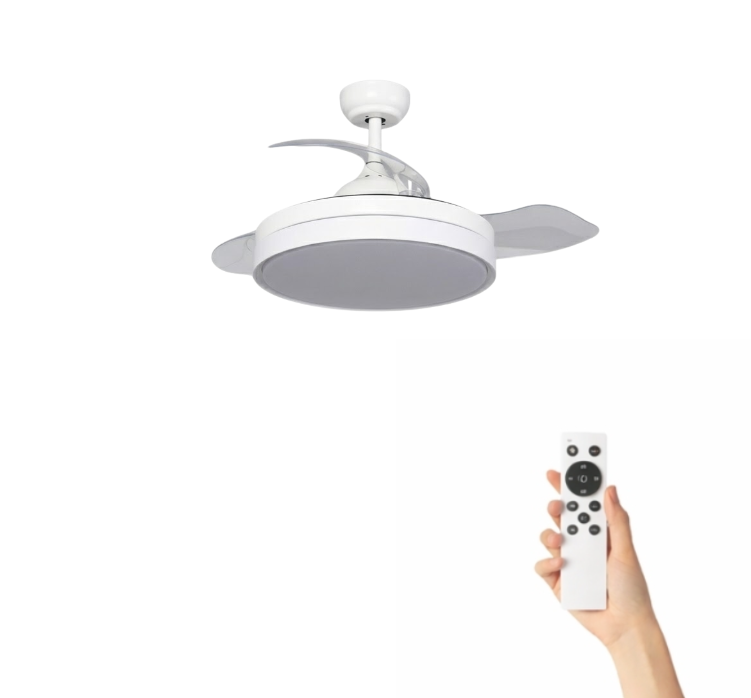 Flüsterleiser Deckenventilator Lindqvist Ø139cm - Fernbedienung & Timer